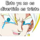 Esto ya no es divertido es triste