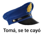 Toma, se te cayo