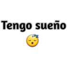 Tengo sueño