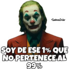 Soy de ese 1% que no pertenece a 99%