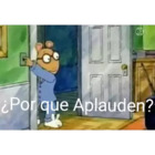 ¿Por qué aplauden?