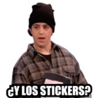 ¿Y los stickers?