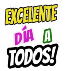 ¡Excelente día a todos!