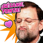 ¡Bésame, tonta!