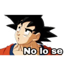 No lo se