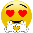 Emoji amor corazón