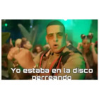 Yo estaba en la disco perreando