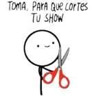 Toma, para que corte tu show
