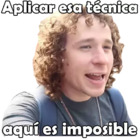 Aplicar esa técnica aquí es imposible