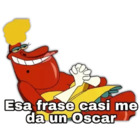 Esa frase casi me da un Oscar