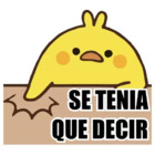 Se tenía que decir