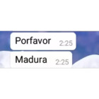 Por favor madura