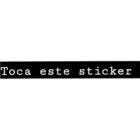 Toca este sticker