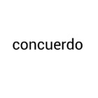 Concuerdo