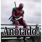 Anotado!