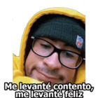 Me levante contento, me levante feliz