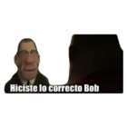 Hiciste lo correcto Bob