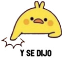 Y SE DIJO