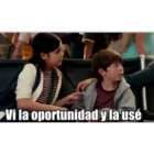 Vi la oportunidad y la usé