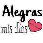 Alegras mis días