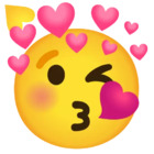 Emoji beso