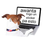 Aguanta tengo un sticker pa esto