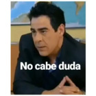 No cabe duda