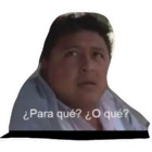¿Para qué? O ¿qué?
