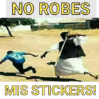 ¡No robes mis stickers!