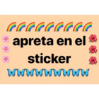 Apreta en el sticker