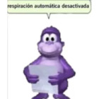 Respiración automática desactivada