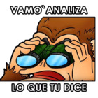 Vamos analiza lo que tu dice