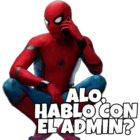 Alo. Hablo con el admin?