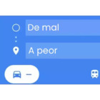 De mal A peor