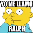 YO ME LLAMO RALPH