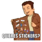 ¿Quieres stickers?
