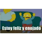Estoy feliz y enojado