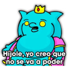 Híjole, yo creo que no se va a poder