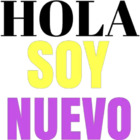 Hola soy nuevo