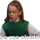 Se me olvido