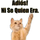 Adiós! Ni Se Quien Era