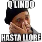 Q LINDO HASTA LLORE