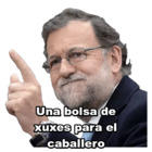 Una bolsa de xuxes para el caballero