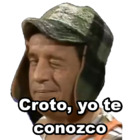 Croto, yo te conozco