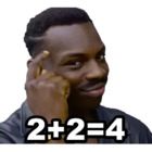 2+2=4