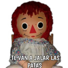 Te van a jalar las patas