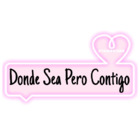 Donde sea, pero contigo