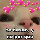 Te deseo, y no por que