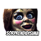 Sorprendidísima