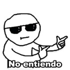 No entiendo